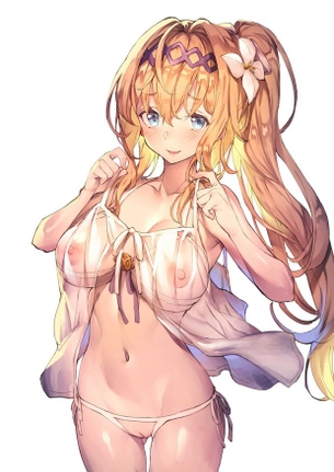 エッチな下着をつけて誘惑してくる女の子の二次元エロ画像4