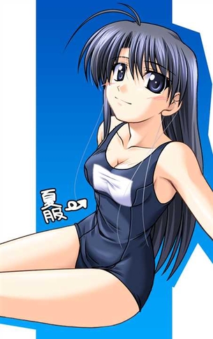 【スクール水着】スク水姿がえっちな女の子の二次元エロ画像＆イラスト Part35