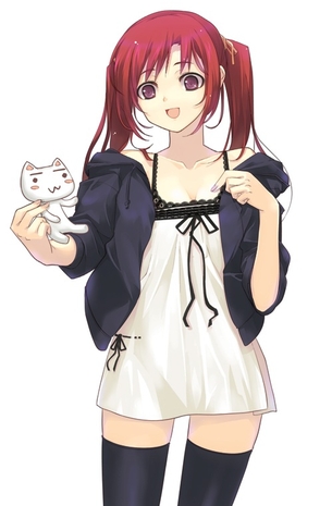 【虹画像】黒ニーソや黒ストッキングを履いた女の子の画像集 part7
