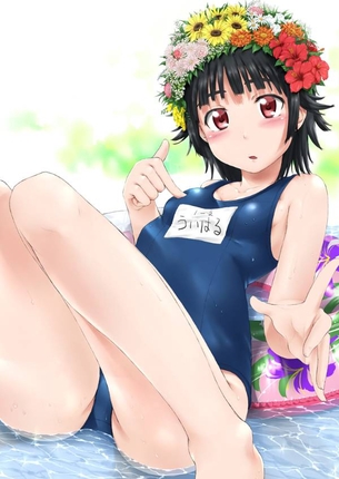 【虹画像】スク水や競泳水着の女の子の画像集 part21