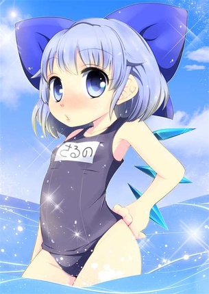 【スクール水着】スク水姿がえっちな女の子の二次元エロ画像＆イラスト Part32