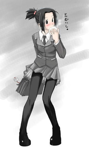 【虹画像】黒タイツ女子校生の画像集 part20
