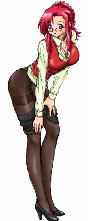 【虹画像】スーツを着たOLっぽい女の子のパンスト脚画像集 part11