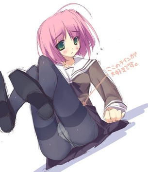 【虹画像】黒タイツ女子校生の画像集 part17