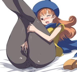 【虹画像】パンストやタイツに包まれたお尻がエロい女の子達の画像集 part2