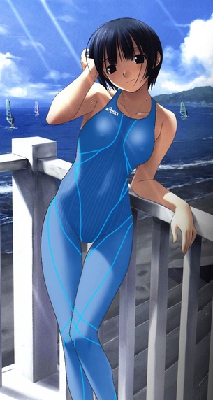 【虹画像】スク水や競泳水着の女の子の画像集 part16