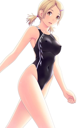 【虹画像】スク水や競泳水着の女の子の画像集 part17