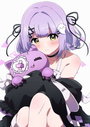 [ぶいすぽっ!][エロ画像]紫宮るなの小さな肉壺にペニスを滞在させたよ～♪