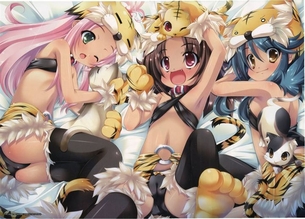 【日焼け】褐色肌が魅力的な女の子の二次元エロ画像＆イラスト Part70