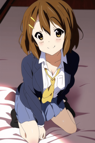 [けいおん!][エロ画像]平沢唯と放課後にエッチしたよ～♪