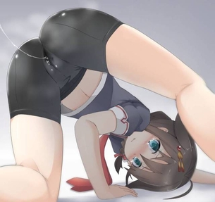 【二次】スパッツを履いてエロさ倍増な女の子のエッチな画像
