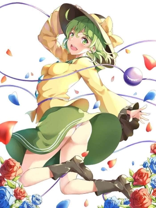 [東方][エロ画像]古明地こいしのパンチラに目が釘付けになったよ♪