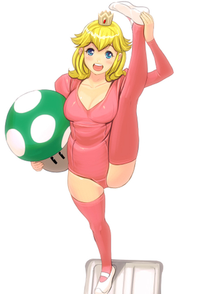 【二次】ピッチリ感が性的なレオタード姿な女の子の画像