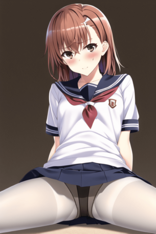 [とあるシリーズ][エロ画像]御坂美琴の恥じらう表情でシコったよ♪
