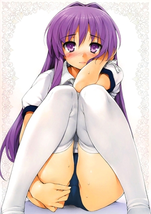 【二次】ニーソックス女子の太ももに挟まれたい絶対領域画像