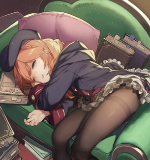 プリコネの貴重な黒タイツ枠 ユニ先輩の健全で可愛い画像