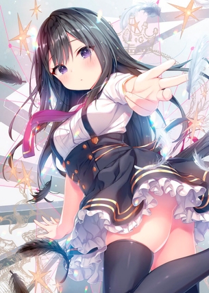【非・微エロ】月曜日の黒髪美少女画像まとめ　その９１