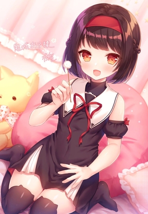 【非・微エロ】月曜日の黒髪美少女画像まとめ　その８８