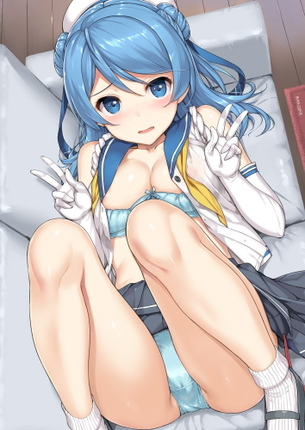 【非・微エロ】水曜日の青髪美少女画像まとめ　その８７