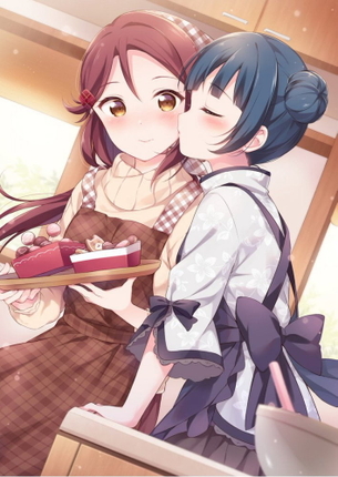 【非・微エロ】女の子同士の尊きイチャ百合画像まとめ　その４