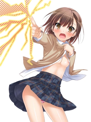 【とある科学の超電磁砲】御坂美琴がオナニーしているのを想像して即抜き二次エロ画像