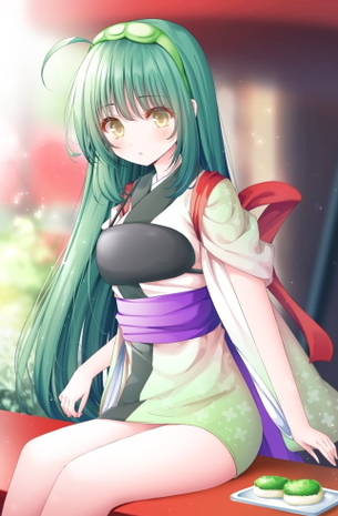 【非・微エロ】木曜日の緑髪美少女画像まとめ　その１２９