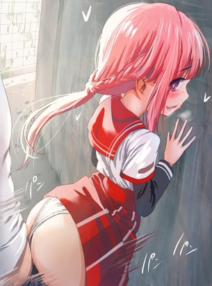 【エロ】衣服を纏ったままセックスしてる女の子のエロ画像１９【着衣】