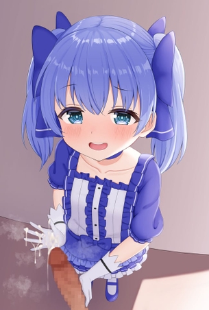 【エロ】かわいい女の子に手でちｎこ扱かれてるｼｺｼｺ画像４４【手コキ】