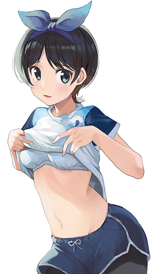 【彼女、お借りします】更科瑠夏のオナネタにできる二次エロ画像