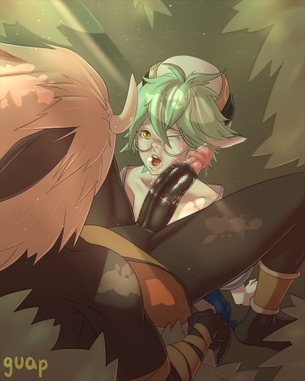 スクロースのオナニー姿を想像するだけでめっちゃ抜けるエロ画像【原神】