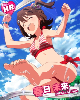 【アイドルマスターエロ画像】春日未来のアヘ顔を見たい人向けの秘密部屋がこちらです！