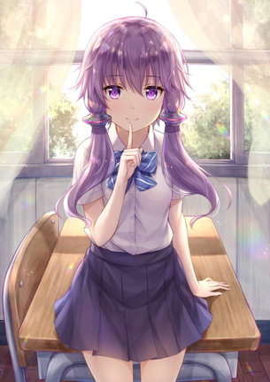 【非・微エロ】日曜日の紫髪美少女画像まとめ　その１２９