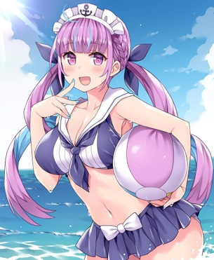 【バーチャルyoutuber】湊あくあの中出し二次エロ画像まとめ