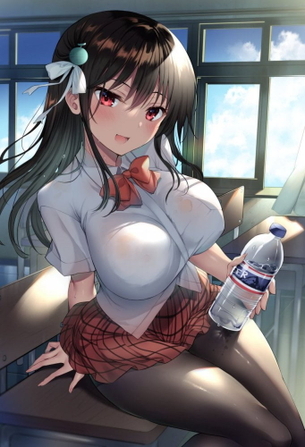 【非・微エロ】何故か見てしまう黒タイツ美少女まとめ その３