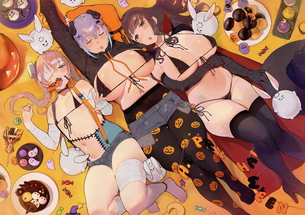 【画像】「これで渋谷歩いてほしい」ハロウィンのコスプレした二次女の子