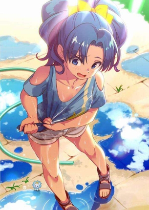 [プリキュア][エロ画像]水に濡れたキュアジェラートでシコったよ～♪