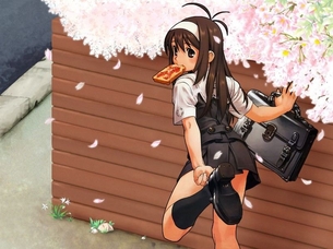 【虹画像】紺ソックスや黒ソックスを履いた女の子の画像集 part1