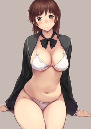 【二次】お腹、おへそのエロ画像まとめ Part２６