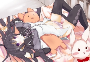 【まどマギ】黒タイツで可愛い暁美ほむらちゃんの二次画像