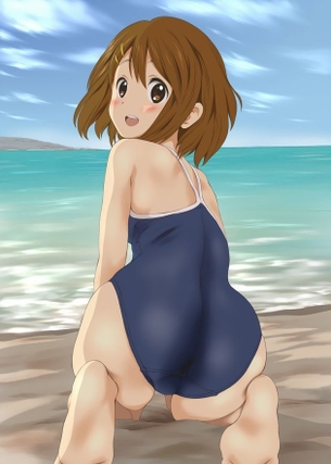 【スク水】スクール水着姿の女の子のえっちくない健全な二次画像