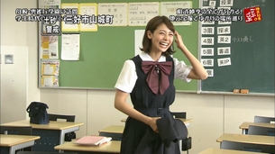 【画像】相武紗季さん(37)、リアル制服でJKコスプレをしてしまうｗｗｗｗｗ