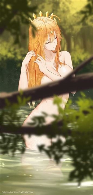 【金髪】可愛い金髪の女の子の二次元エロ画像＆イラスト Part49