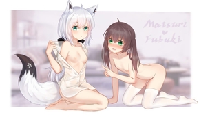【ホロライブ】こんな超絶エッロエロな白上フブキの抜ける二次エロ画像があったのか？！