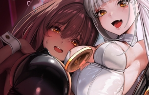 『勝利の女神：NIKKE』ムチムチエロすぎバニー女の子とムチムチエロすぎバニー女の子！