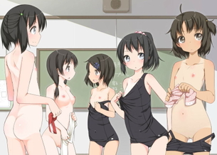 スク水・ブルマ・体操服！二次元の体育お着替えエロ画像