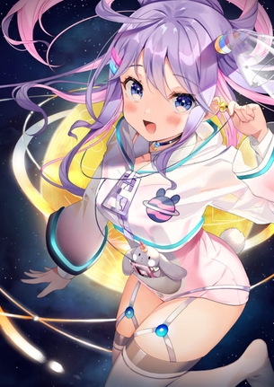 【非・微エロ】日曜日の紫髪美少女画像まとめ　その７６
