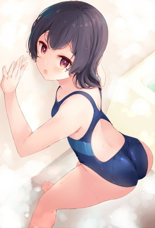 【非・微エロ】月曜日の黒髪美少女画像まとめ　その７４