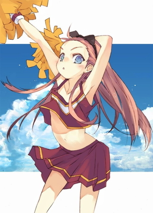 【画像】チアリーダーの可愛い二次女の子画像まとめ