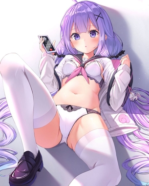 【非・微エロ】肌色成分多めの半脱ぎ美少女画像詰め合わせ　その１２