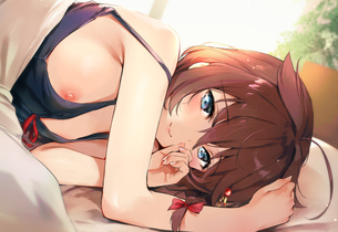彼氏視点で楽しめる二次エロ画像！こんな可愛い彼女がいたら人生バラ色やでｗ